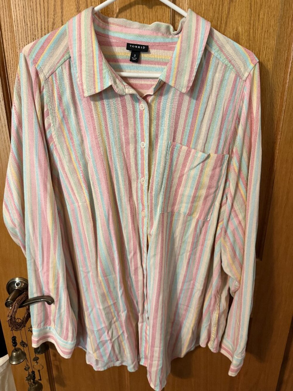 PLUS Women's Button Down Top